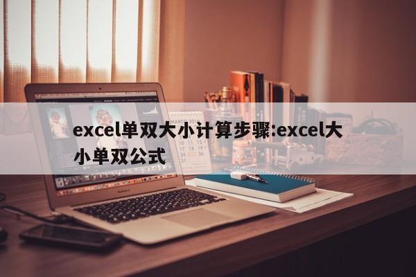 excel单双大小计算步骤:excel大小单双公式